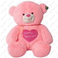 36" pink with pillow